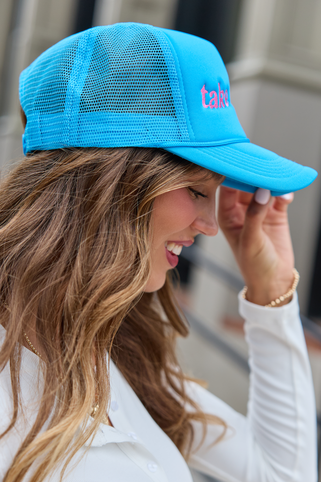 Take It Easy Blue Trucker Hat